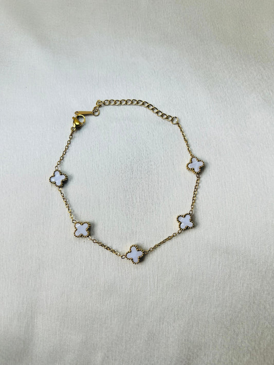 White Clover Bracelet