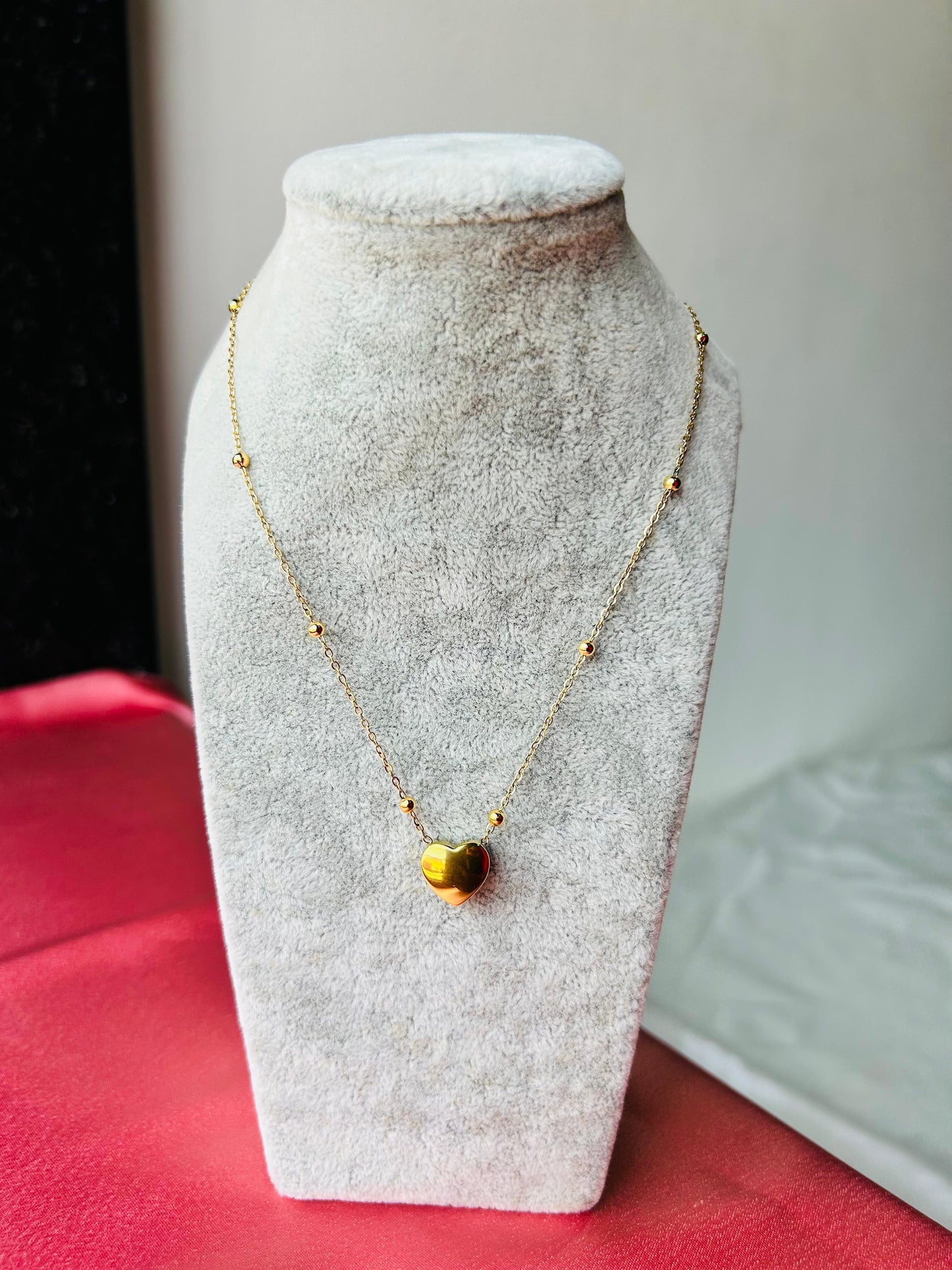 Golden Heart Necklace