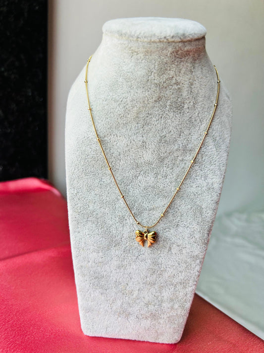 Mini Bow Necklace