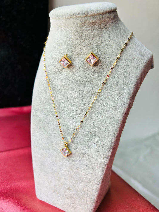 Square Luxe Combo Necklace